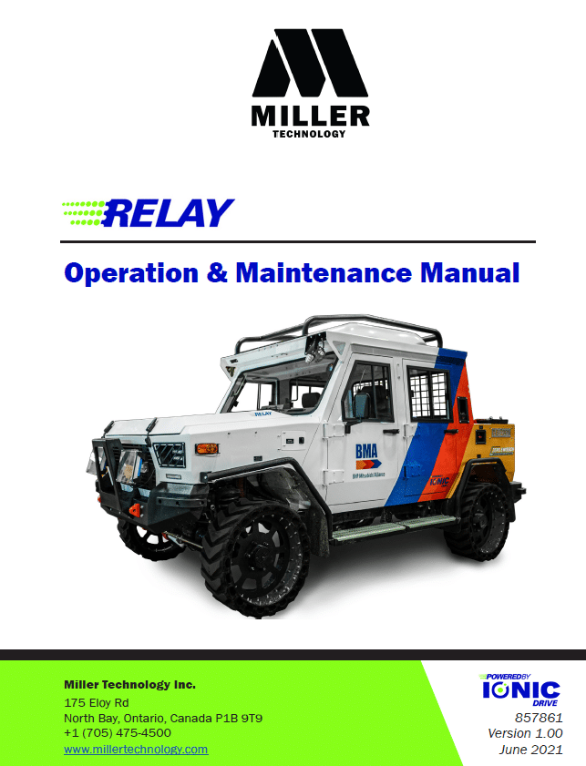 operation & maintenance manual
